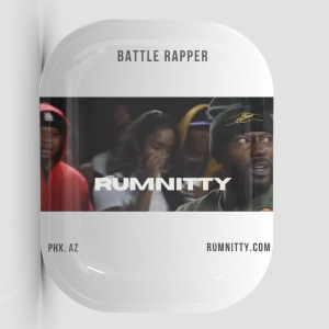 🔥 Rum Nitty's "Bars God Rolling Station 👑 #8 — Official Battle Culture Collectible